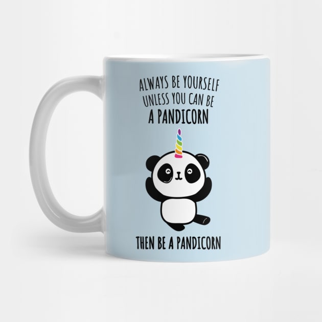 Cute Pandicorn - Funny Panda Unicorn Gifts Shirts by teemaniac